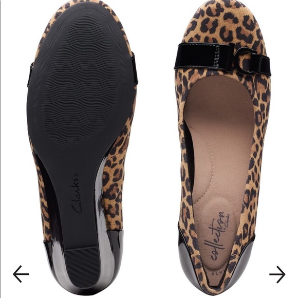 New clarks women Flores Tulip Wedge Pump - Picture 13 of 16